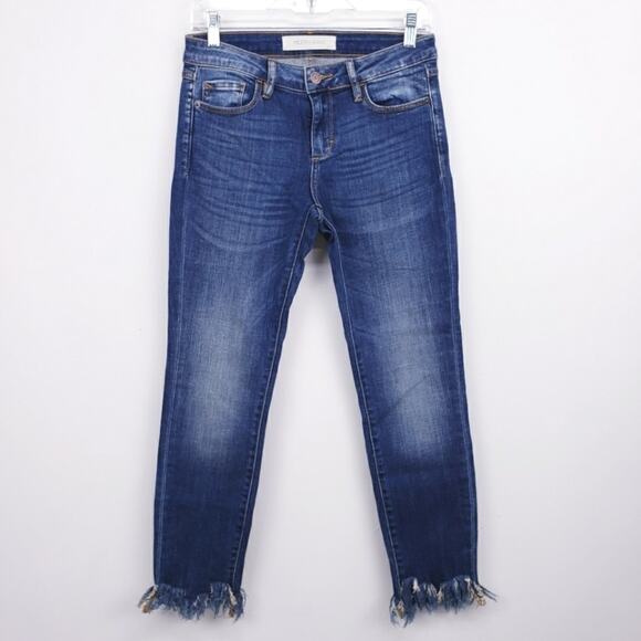 𝅺HIDDEN Jeans NWOT Distressed Size 27 x 27 Waist Frayed Raw Hem Boho Size‎ 6 - Picture 9 of 9